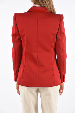 peak lapel 1-button blazer