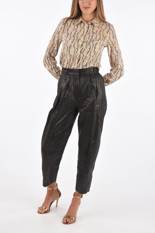 Double Pleated High Waist Pants