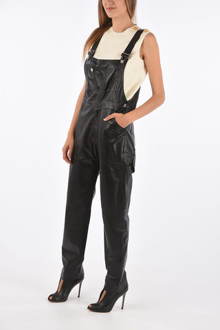 leather sleeveless LEGACY jumpsuit