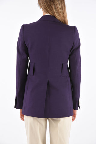 center vent 2-button blazer