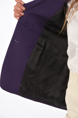 center vent 2-button blazer