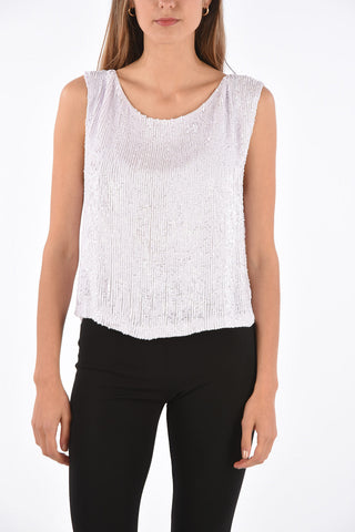 sequined GUMMY top