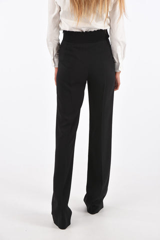 Sabble' raso high-rise waist palazzo  pants
