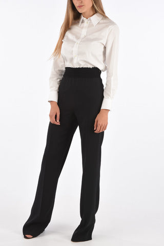 Sabble' raso high-rise waist palazzo  pants