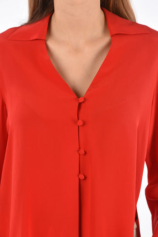 silk crepe de chine BAROQUE blouse