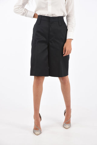 High rise chinos shorts