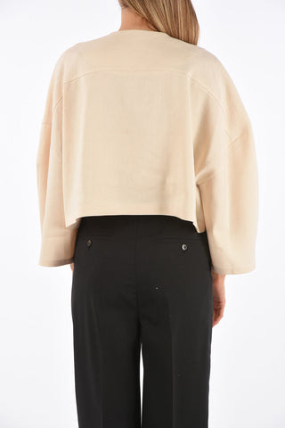 Linen Cropped Blouse