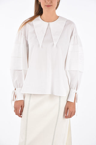 leg-o-mutton sleeve blouse