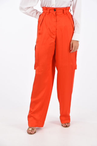 pantalone cargo POLKA a vita alta