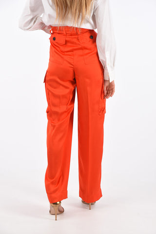 pantalone cargo POLKA a vita alta