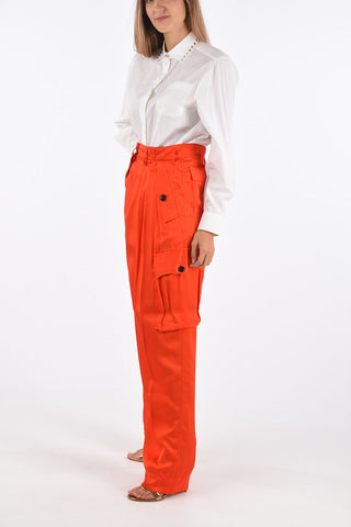pantalone cargo POLKA a vita alta