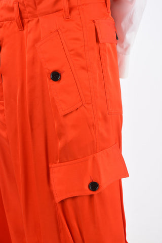 pantalone cargo POLKA a vita alta