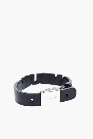 Bracciale in Pelle con Logo
