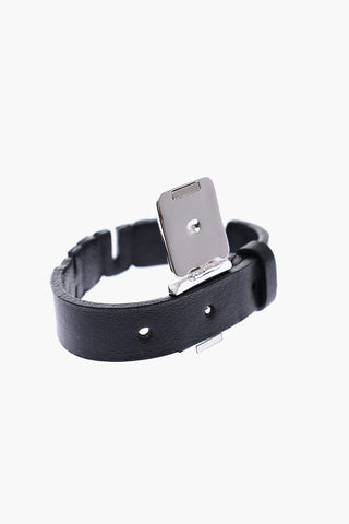 Bracciale in Pelle con Logo