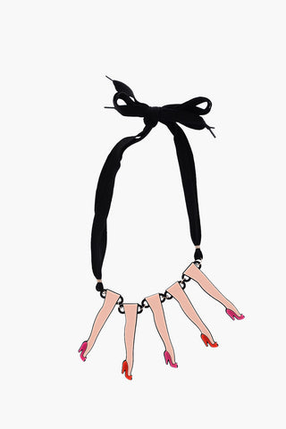 Leg Pendants Necklace