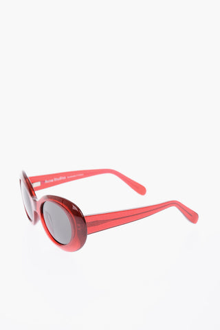 Occhiali da Sole Ovali con Glitter