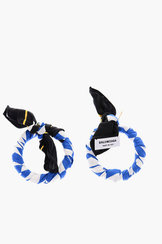 Printed Fabric Earrings