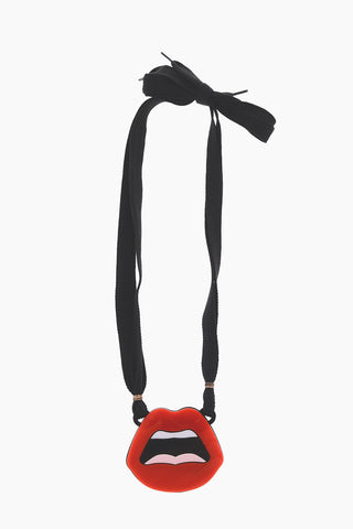 Collana con Pendente Bocca