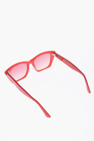 Cat Eye Sunglasses with Colored Lenses