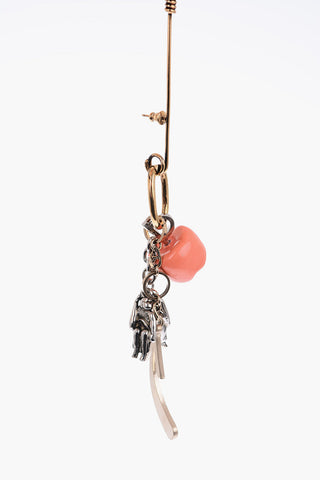 Single Earring with Pendants