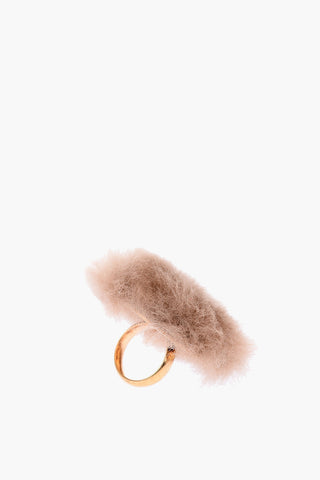 Faux Fur Ring