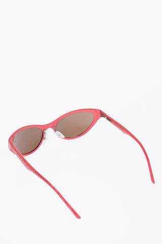 All Over Logo Cut Eye Sunglasses