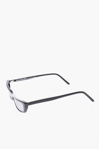 Mirrored Lenses Rectangular Sunglasses