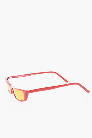 Orange Lenses Rectangular Sunglasses