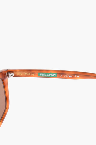 RAYMOND PETTIBON Tortoise Sunglasses