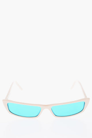 Blue Lenses Rectangular Sunglasses