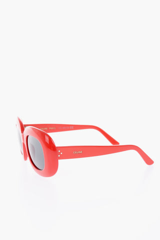 Oversized Frame Oval Sunglasses
