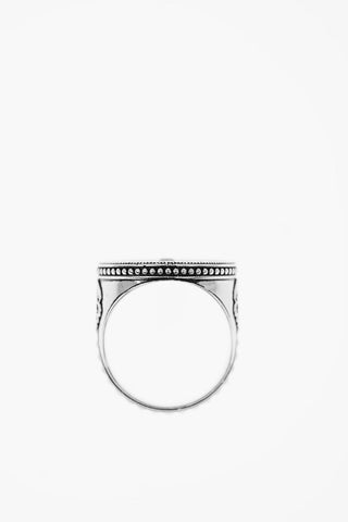 Brass Medallion Ring