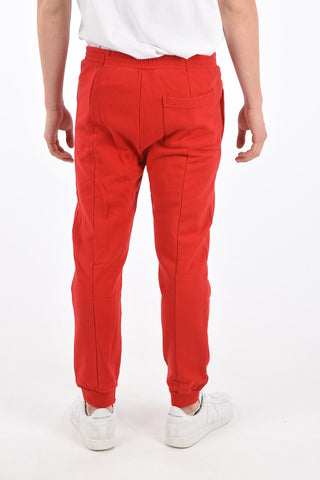 drawstring waist crop jogger pants