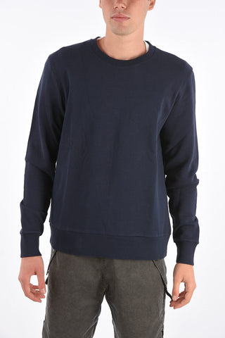 Cotton crew-neck sweatshirt