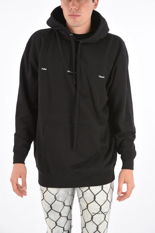 Oversized THE ILLUSTRATE PAPER GRAPHIC hoodie sweatshirt