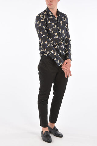 Crop chinos