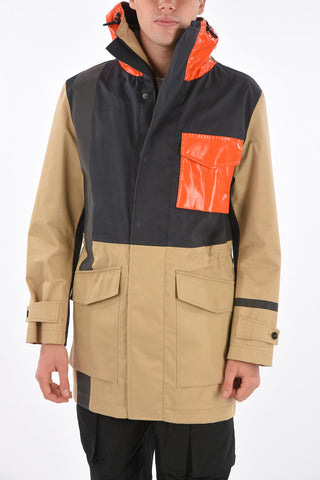 Unlined Parka with Drawstring