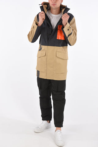 Unlined Parka with Drawstring
