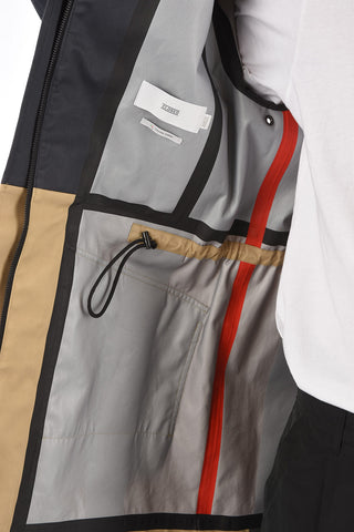 Unlined Parka with Drawstring