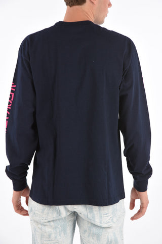 Printed Rose Long Sleeve t-shirt