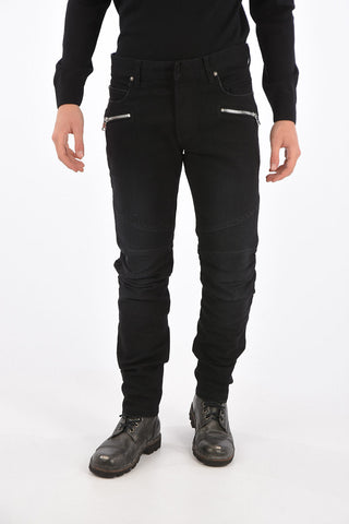 jeans straight fit biker 17cm