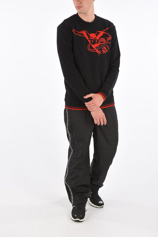 MCQ embroidered crew-neck sweatshirt