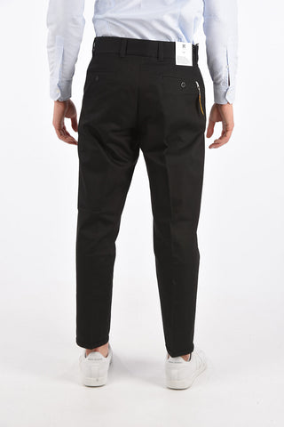 pantalone chinos CINQUE a una pince ad orlo con risvolto