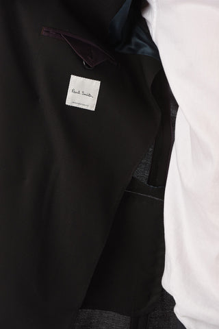 Virgin Wool Double-Breasted Slim Fit Blazer