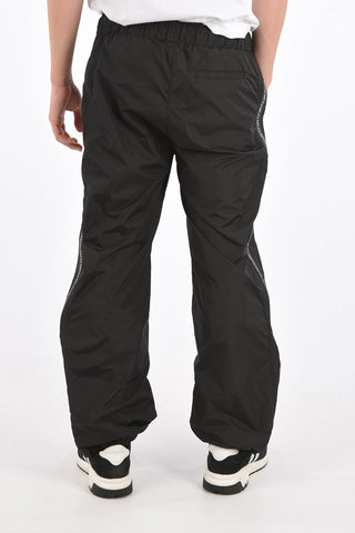 MCQ drawstring waist piping pants