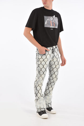 24cm Fence STACKED skinny fit jeans