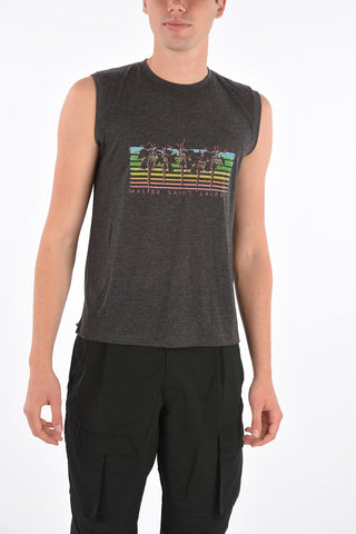 Printed MALIBU Tank Top