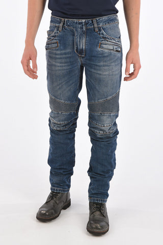 Skinny Fit Biker Jeans