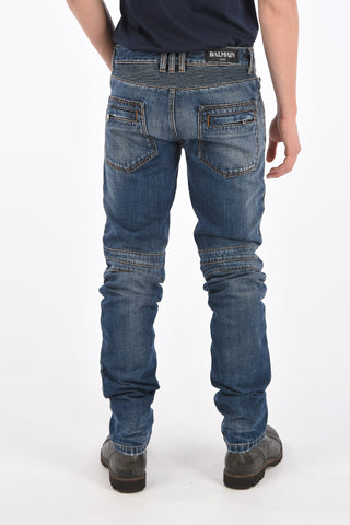 Skinny Fit Biker Jeans