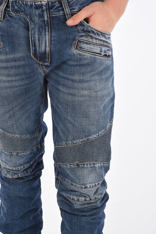 Skinny Fit Biker Jeans